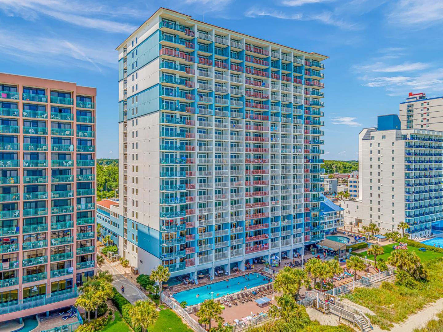 Paradise 1408 Myrtle Beach Buitenkant foto